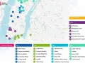Mapa de Nueva York con itinerario: ¿cuántos días para ver Nueva York? Incluye puntos turísticos por día, desde la llegada hasta la despedida.