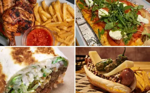Pollo asado, pizza, burrito y hot dog. ¡Ideas para saber donde comer en Bilbao!