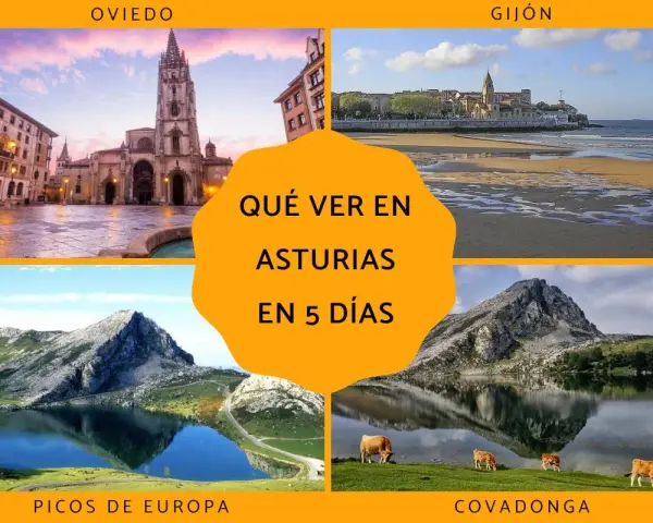 Un recorrido visual por Asturias: Oviedo, Gijón, Picos de Europa y Covadonga. ¡Descubre qué ver en Asturias en 5 días!