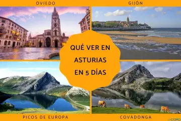 Un recorrido visual por Asturias: Oviedo, Gijón, Picos de Europa y Covadonga. ¡Descubre qué ver en Asturias en 5 días!